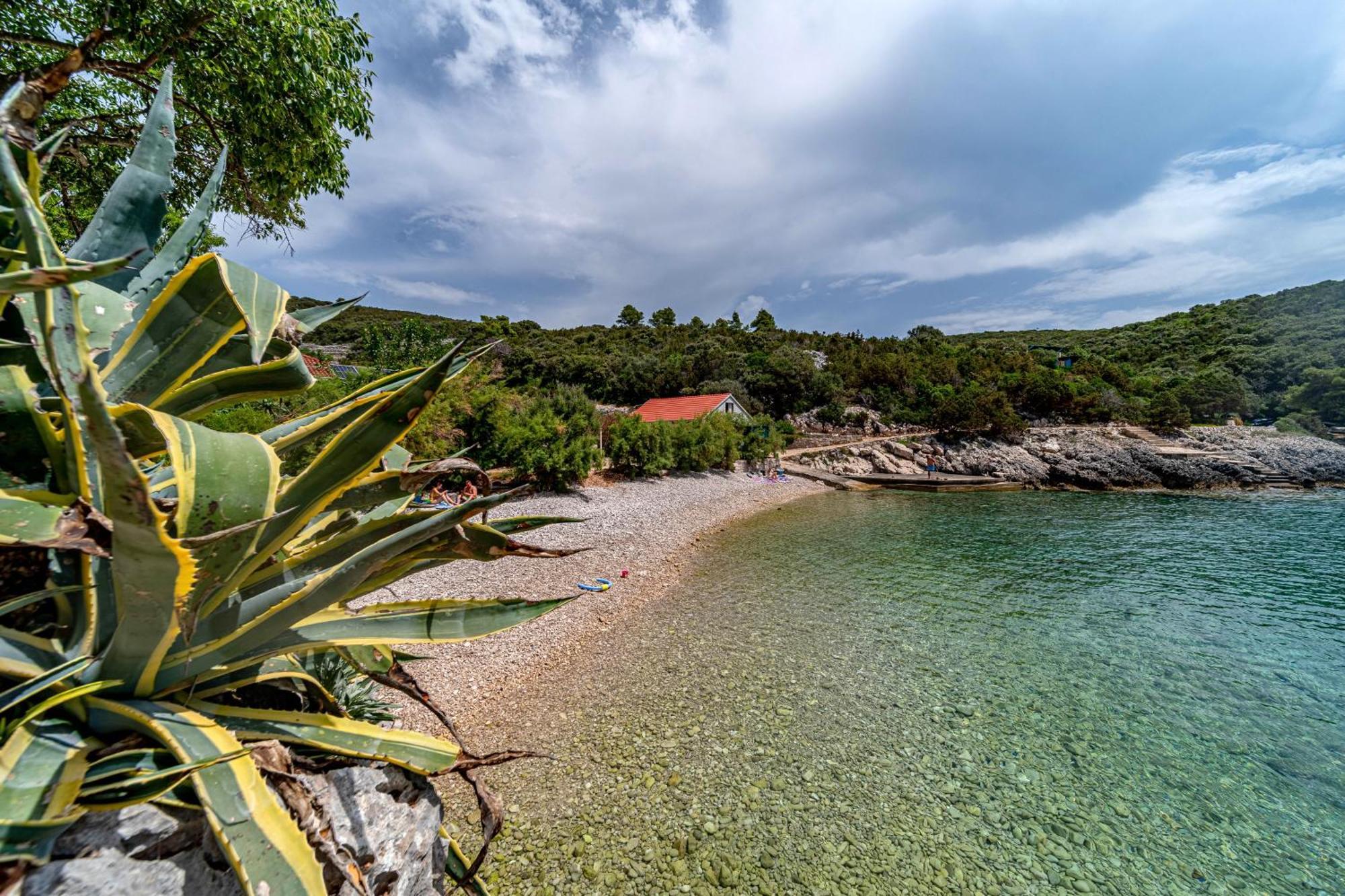 Seaside House For Families With Children Cove Rasohatica, Korcula - 4386 Lumbarda Exterior foto